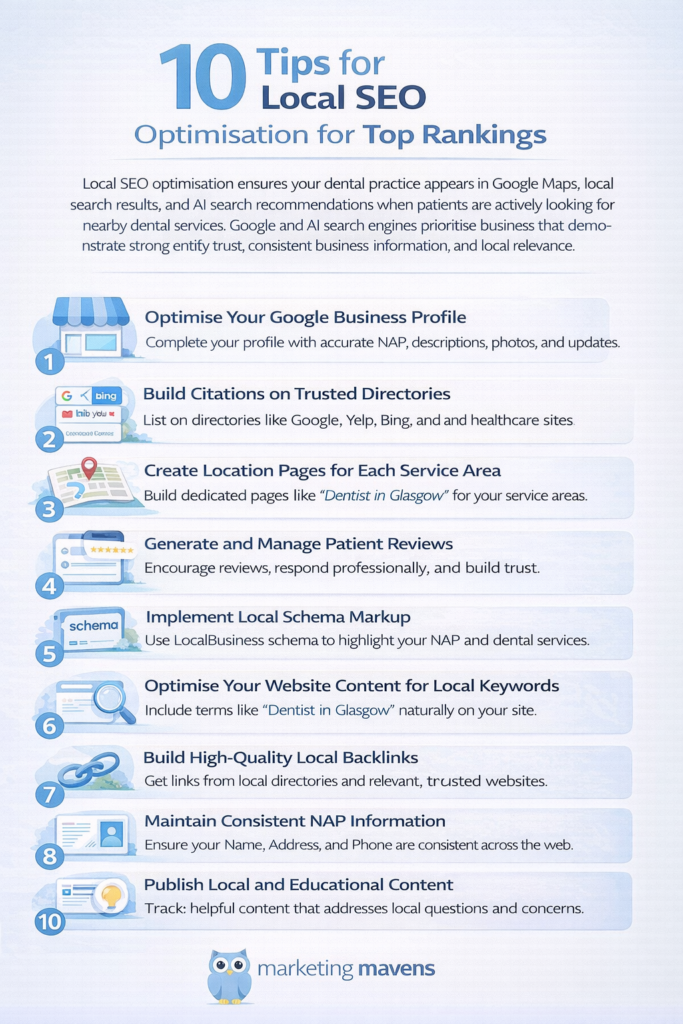 10. 10 Tips for Local SEO Optimisation for Top Rankings