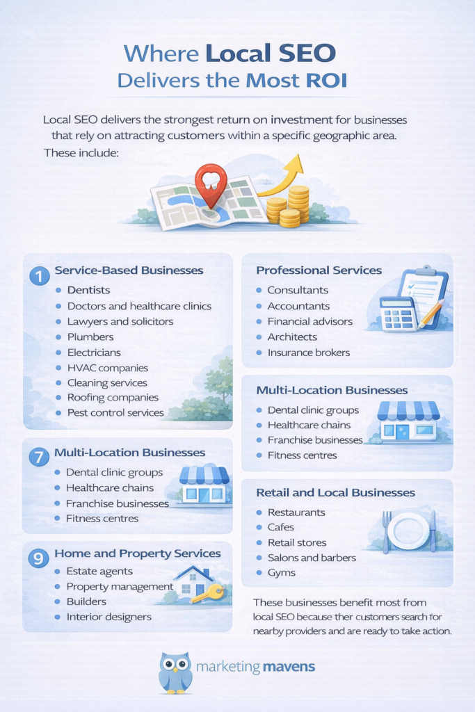 Where Local SEO Delivers the Most ROI